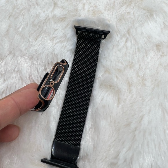Set Apple Watch metallic Band + screen protector - Picture 2 of 2
